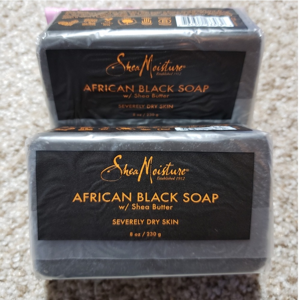 African Black Soap Bar